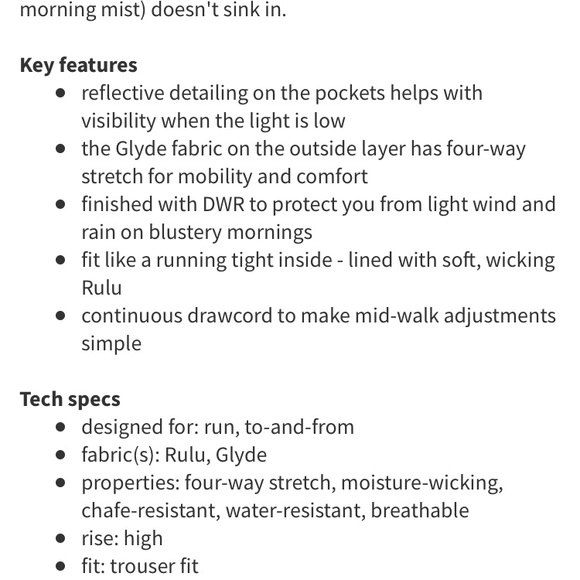 Lululemon Run With Rover Pants - 4 - Picture 16 of 16